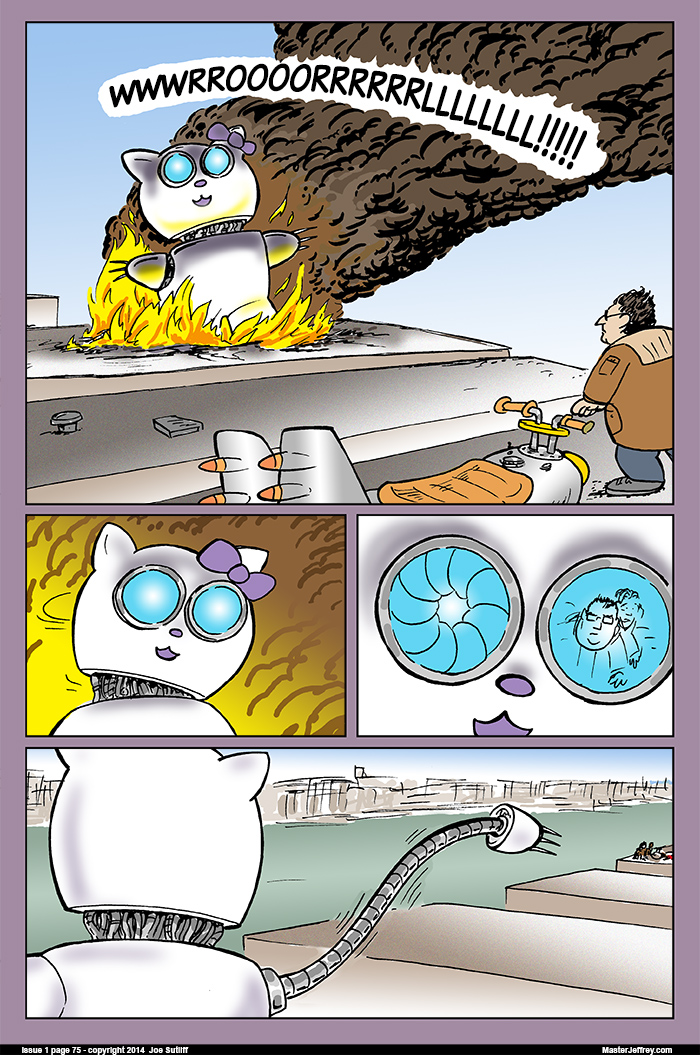 Okay, so the last thing I do every page is think of a title, and there it was. Low hanging fruit, people, I HAD to take it!