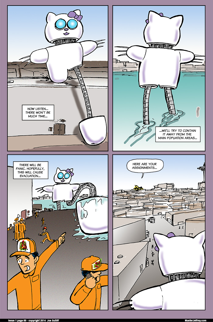 Okay, so the last thing I do every page is think of a title, and there it was. Low hanging fruit, people, I HAD to take it!
